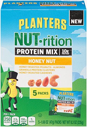 0029000018624 - PLANTERS NUTRITION PROTEIN MIX, HONEY NUT, 8.3 OUNCE