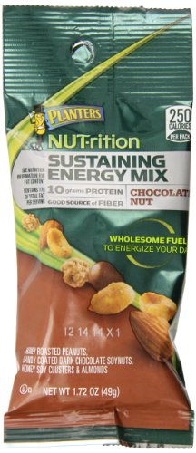 0029000019188 - PLANTERS NUTRITION SUSTAINING ENERGY MIX, CHOCOLATE NUT, 1.72 OUNCE (PACK OF 12)