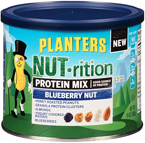 0029000020498 - PLANTERS NUTRITION PROTEIN MIX, BLUEBERRY NUT, 10 OUNCE