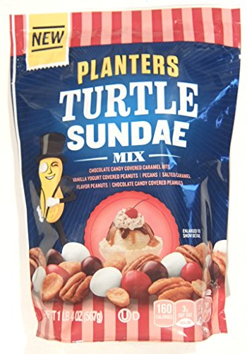 0029000021549 - PLANTERS TURTLE SUNDAE CANDY & CHOCOLATE NUT MIX (20 OUNCE BAG)