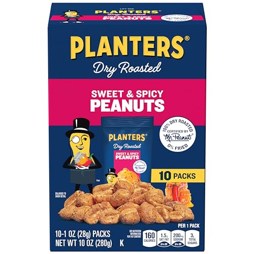 0029000027954 - PLANTERS SWEET AND SPICY PEANUT WHOLE 10-PACK, 62 LB