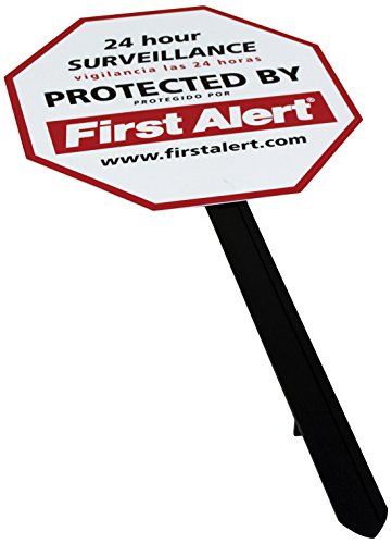 0029054007414 - FIRST ALERT YS-1 SECURITY YARD SIGN (WHITE)