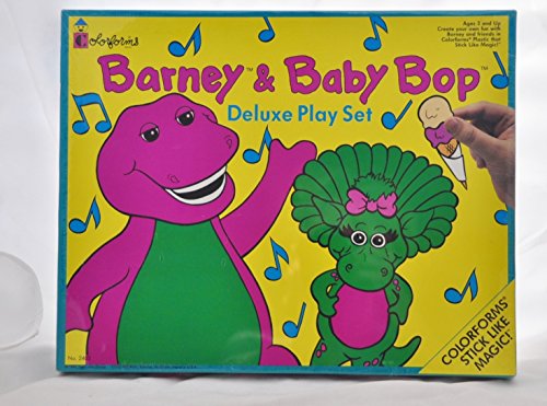 0029101024036 - COLORFORMS BARNEY & BABY BOP DELUXE PLAY SET