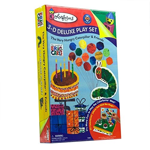 0029101703696 - COLORFORMS 3D DELUXE PLAY SET - ERIC CARLE VERY HUNGRY CATERPILLAR