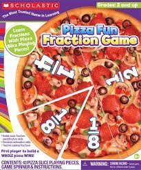 0029116603349 - SCHOLASTIC PIZZA FUN FRACTION GAME