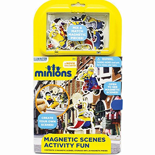 0029116821217 - MINIONS MAGNETIC SCENES ACTIVITY FUN BY TARA TOY CORPORATION