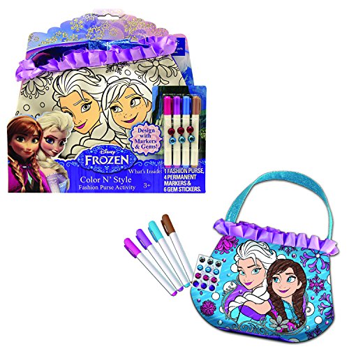 0029116928046 - TARA TOY FROZEN COLOR N' STYLE PURSE