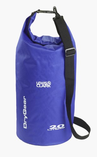 0029275016318 - LEWIS N. CLARK UNCHARTED DRYGEAR CLASSIC CYLINDER BAG, 20-LITRE, BLUE