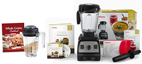 0029441076429 - VITAMIX CIA PROFESSIONAL SERIES 300 ONYX BLENDER WITH WET CONTAINER, DRY GRAI...