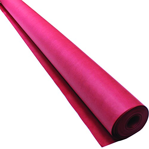 0029444570375 - BEMISS-JASON FADELESS(R) ART PAPER ROLL, 24IN. X 60FT., FLAME RED