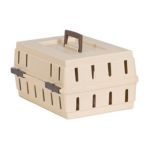 0029695210501 - CABIN KENNEL SOLID TOP PET CARRIER BLEACHED L