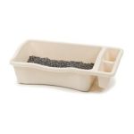 0029695220401 - GIANT CAT LITTER PAN BOTTOM ONLY WITH SIDE COMPARTMENTS