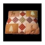 0029695279126 - PETMATE QUILTED DEER CREEK LARGE PET BED LARGE 40 X 30 X 6