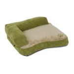 0029695285851 - CHAISE BOLSTER DOG BED H ARBOR GREEN