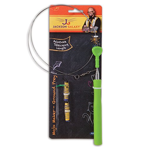 0029695311246 - JACKSON GALAXY GROUND WAND ROPE WITH 1 TOY