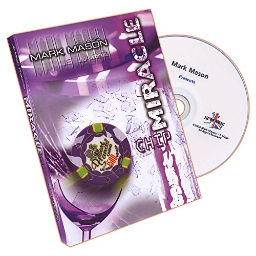 0029741690165 - MMS MIRACLE CHIP (US QUARTER AND POKER CHIP) BY MARK MASON AND JB MAGIC - DVD