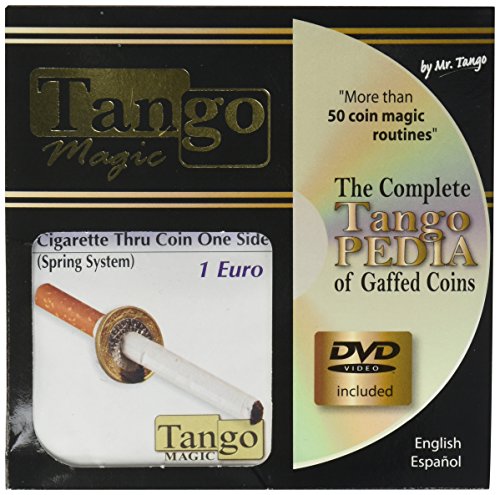 0029741703346 - MMS CIGARETTE THROUGH (1 EURO, ONE SIDED WITH DVD)E0011 BY TANGO - TRICK