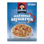 0030000064412 - QUAKER OATMEAL SQUARES CRUNCHY OATMEAL CEREAL WITH A HINT OF BROWN SUGAR BOXES RETAIL