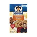 0030000312087 - OATMEAL INSTANT CINNAMON & SPICE 1 BOX,10 PACKETS