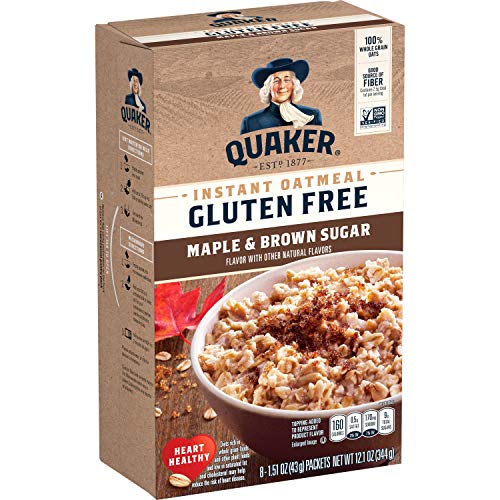 0030000317938 - NEW QUAKER SELECT STARTS GLUTEN FREE INSTANT OATMEAL, MAPLE AND BROWN SUGAR, 12.