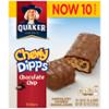0030000318188 - QUAKER CHEWY DIPPS CHOCOLATE CHIP GRANOLA BARS, 1.09 OZ, 10 COUNT