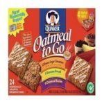 0030000400005 - OATMEAL TO GO VARIETY PACK PLEASE NOTE DOES NOT CONTAIN BANANNA CONTAINS APPLE