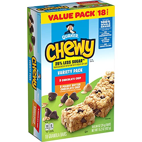 0030000450109 - CHEWY CHOCOLATE CHIP AND PEANUT BUTTER CHOCOLATE CHIP GRANOLA BARS
