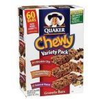 0030000450185 - CHEWY GRANOLA BARS SIXTY BAR VARIETY PACK