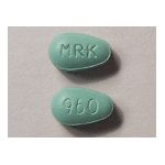 0300060960284 - TABLETS 1X100 EACH UNIT DOSE PACKAGE MERCK HUMAN HEALTH DIVISIO 100 MG,1 COUNT