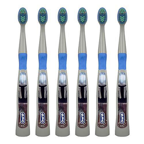 0300410108007 - ORAL-B KIDS MANUAL TOOTHBRUSH FEATURING STAR WARS THE MANDALORIAN, SOFT BRISTLES, FOR CHILDREN AND TODDLERS 3+, PACK OF 6