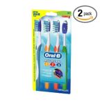 0300416684741 - ORAL-B 40 SOFT TOOTHBRUSH ADVANTAGE 123 4 TOOTHBRUSHES
