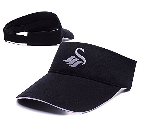 3006825295680 - BRAND SWANSEA CITY AFC ADJUSTABLE VISOR CAP EMBROIDERY HAT SPORTS VISORS