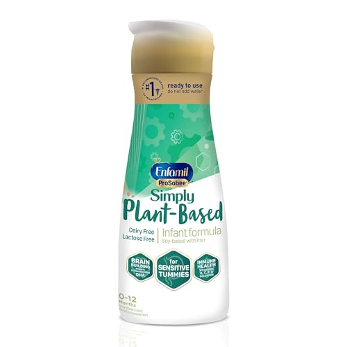 0300875123645 - PLANT BASED LACTOSE-FREE BABY FORMULA,READY-TO-FEED BOTTLES, ENFAMIL PROSOBEE FOR SENSITIVE TUMMIES, SOY-BASED, PLANT SOURCED PROTEIN, LACTOSE-FREE, MILK FREE,32 FL OZ