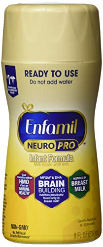 0300875123928 - ENFAMIL NEUROPRO READY TO FEED BABY FORMULA MILK, DUAL PREBIOTICS FOR IMMUNE SUPPORT, INFANT FORMULA INSPIRED BY BREAST MILK, BRAIN-BUILDING DHA WITH IRON, 8 FL OZ (24 COUNT)