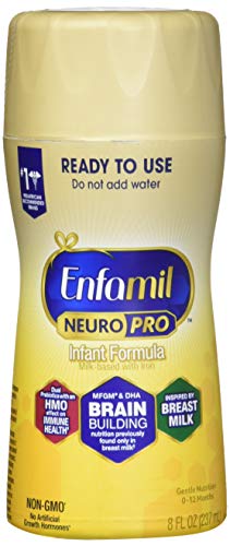 0300875123973 - ENFAMIL NEUROPRO READY TO FEED BABY FORMULA MILK, DUAL PREBIOTICS FOR IMMUNE SUPPORT, INFANT FORMULA INSPIRED BY BREAST MILK, BRAIN-BUILDING DHA WITH IRON, 8 FL OZ (12 COUNT)