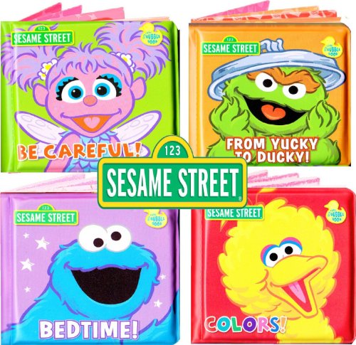 0030099487314 - SESAME STREET BATH TIME BUBBLE BOOK (ASSORTED, DESIGNS VARY)