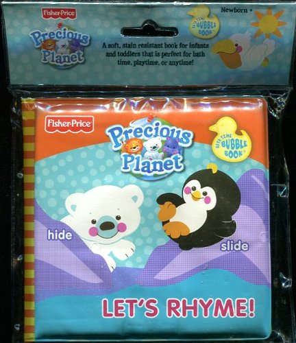 0030099487833 - FISHER PRICE- PRECIOUS PLANET- BATH TIME BUBBLE BOOK- LET'S RHYME!