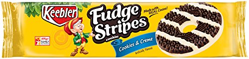 0030100105336 - KEEBLER FUDGE STRIPES COOKIES AND CREME, 11.5 OUNCE