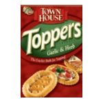 0030100280910 - TOPPERS CRACKERS GARLIC & HERB