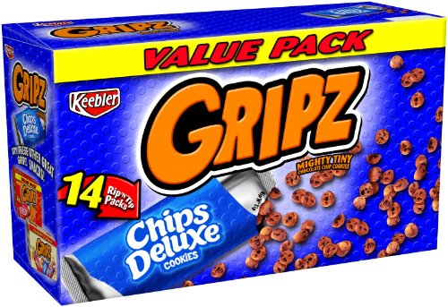 0030100483380 - GRIPZ VALUE PACK MIGHTY TINY CHIPS DELUXE CHOCOLATE CHIP COOKIES