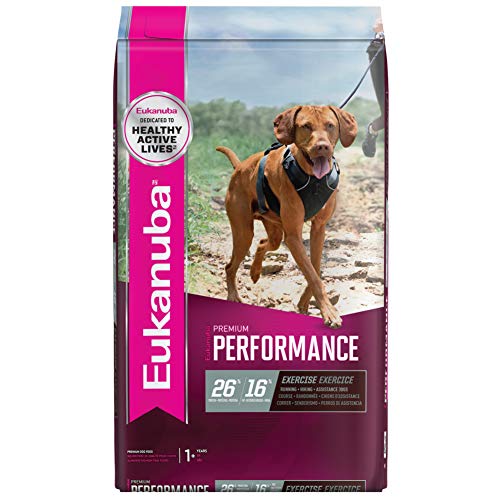 0030111135728 - EUKANUBA PREMIUM PERFORMANCE 26/16 EXERCISE ADULT DRY DOG FOOD, 28 LB. BAG