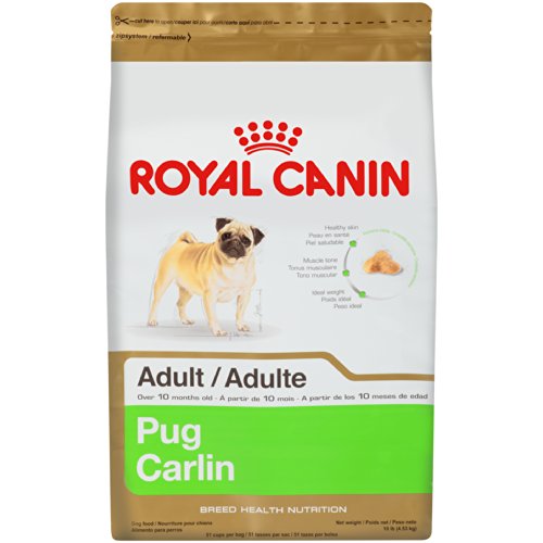 0030111454553 - ROYAL CANIN PUG DRY DOG FOOD, 10-POUND BAG