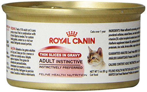 0030111604484 - ROYAL CANIN CANNED CAT FOOD, ADULT INSTINCTIVE (PACK OF 24 3-OUNCE CANS)