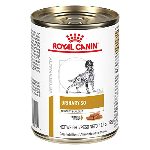 0030111750457 - ROYAL CANIN VETERINARY DIET CANINE URINARY SO MODERATE CALORIE MORSELS IN GRAVY CANNED DOG FOOD, 13 OZ, 6 PACK
