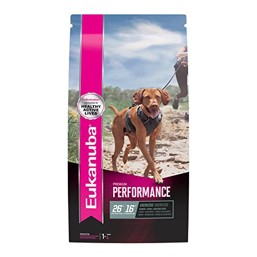 0030111810410 - EUKANUBA PREMIUM PERFORMANCE 26/16 EXERCISE ADULT DRY DOG FOOD, 4.5 LB. BAG