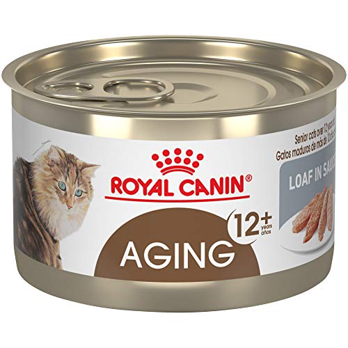 0030111941145 - ROYAL CANIN FELINE HEALTH NUTRITION AGING 12+ LOAF IN SAUCE CANNED CAT FOOD, 5.1 OZ CAN (PACK OF 24)
