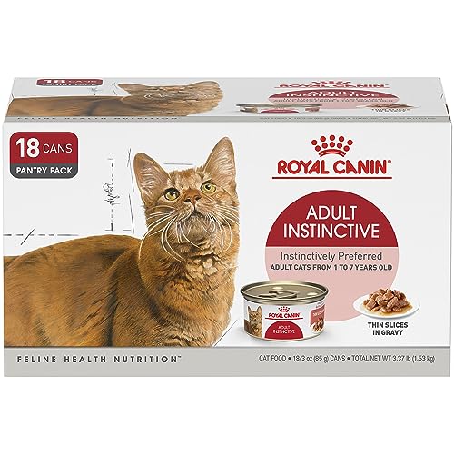 0030111951540 - ROYAL CANIN FELINE CARE NUTRITION INSTINCTIVE THIN SLICES IN GRAVY CANNED WET CAT FOOD, 3 OZ CAN (CASE OF 18)