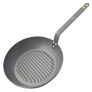 3011245613266 - DEBUYER MINERAL B ELEMENT GRILL IRON FRYPAN, 10.2-INCH ROUND
