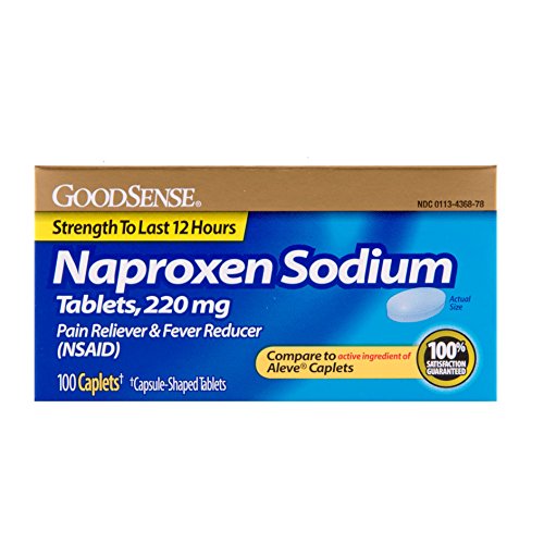 0301130368788 - GOOD SENSE ALL DAY PAIN RELIEF, NAPROXEN SODIUM CAPLETS, 220MG, 100-COUNT