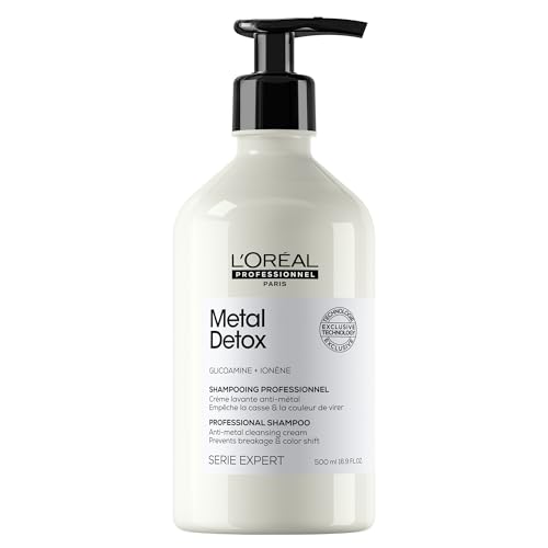 0000030163720 - L’OREAL PROFESSIONNEL METAL DETOX SHAMPOO | HARD WATER CHELATING SHAMPOO | REMOVES METAL BUILD UP | PROTECT COLOR & ADD SHINE | PARABEN & SULFATE FREE | FOR DAMAGED HAIR | FOR ALL HAIR TYPES